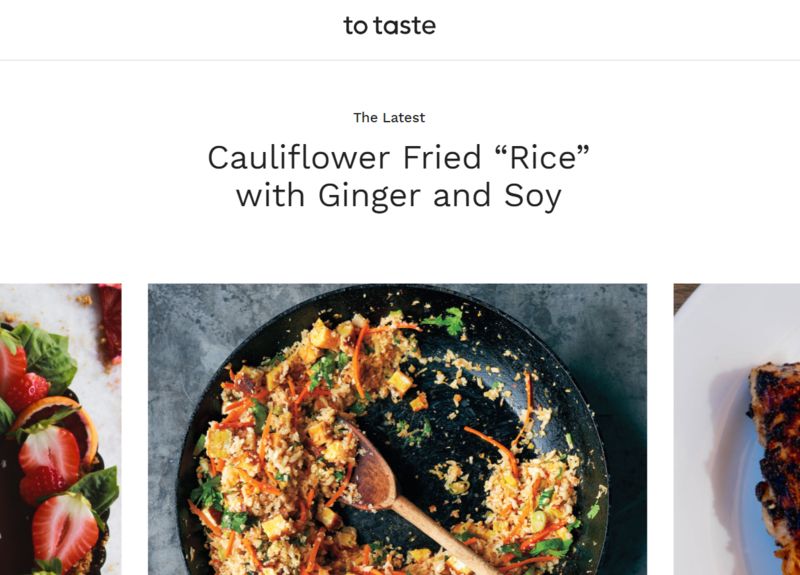 Collaborative Creditable Recipe Sites