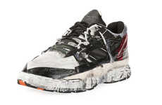 Glue-Covered Chunky Sneakers