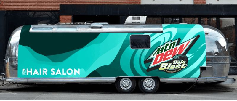 Mobile Pop-Up Hair Salons