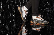 Eclectic 90s-Inspired Chunky Sneakers