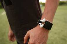 Headphone-Holding Smartwatch Straps