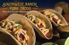Ranch-Covered Pork Tacos