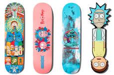 Cartoon-Inspired Skateboarding Collections