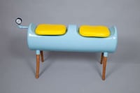 Upcycled Water Heater Seating Image 2