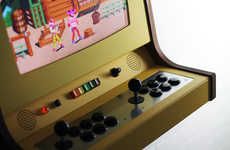 Handmade Retro Arcade Consoles