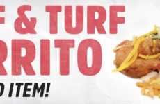 Seasonal Surf & Turf Burritos