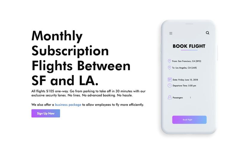 Subscription Flight Services