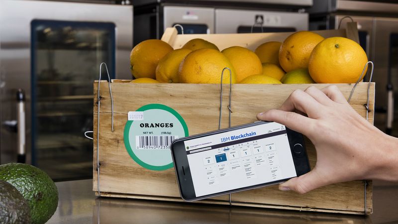 Blockchain Produce Packaging