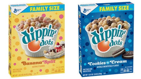 Ice Cream-Inspired Cereals