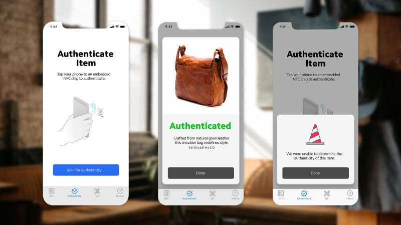Product Authenticating Smartphone Software