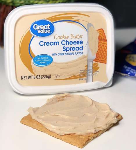 Cookie-Infused Cream Cheeses