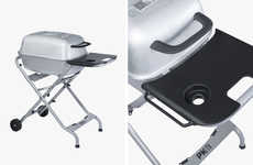 Portable Aluminum Smoker Grills