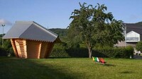 Artist-Created Miniature Log Cabins Image 2