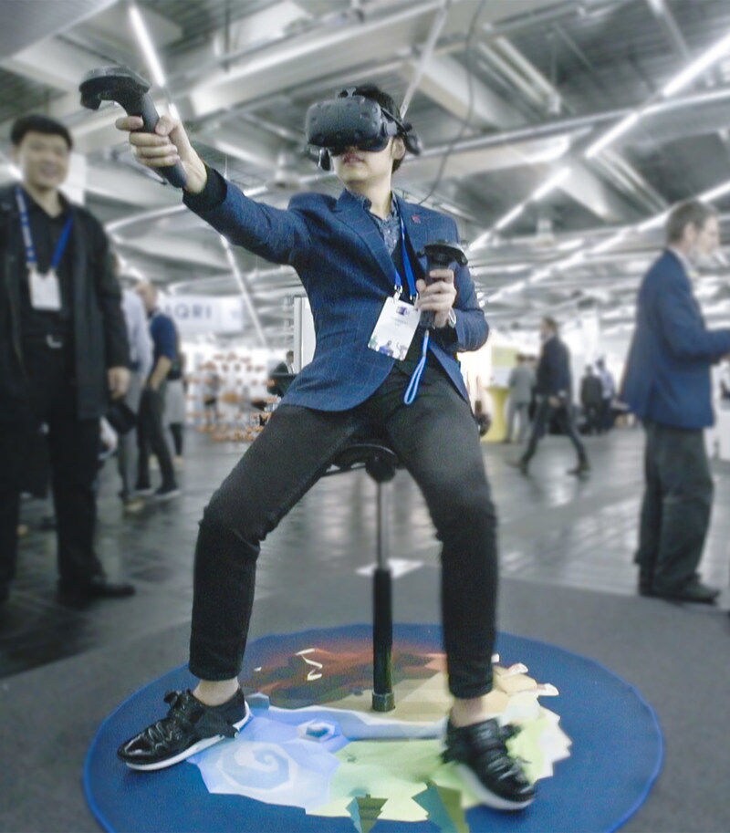 Immersive VR Footwear
