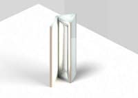 Triangular Naturalistic Lamps Image 3