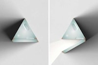 Triangular Naturalistic Lamps Image 6