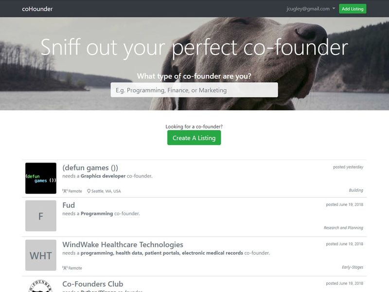 Business Co-Founder Networks
