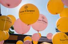Champagne-Celebrating Pop-Ups