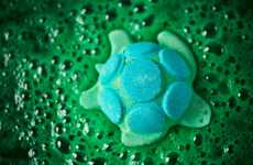 Turtle-Shaped Bath Bombs