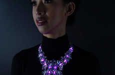 Glowing Costume Jewelry Pieces