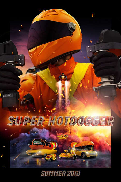 Airborne Hot Dog Superheroes