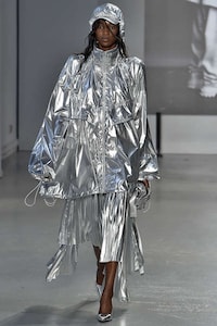 Luxurious A-Line Outerwear Image 3