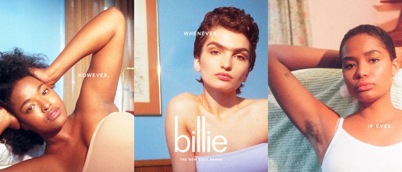 Female-Centered Empowering Razor Campaigns