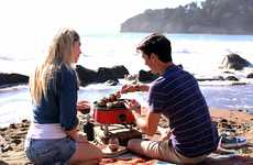 Compact Meal Preparation Grills