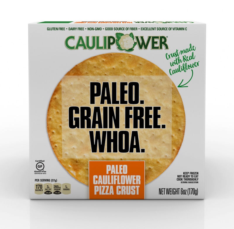 Paleo Cauliflower Pizza Crusts