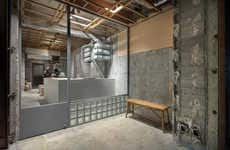 Raw Coffee Shop Interiors