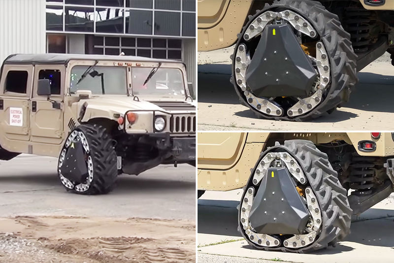 Adaptable Shapeshifting Tires