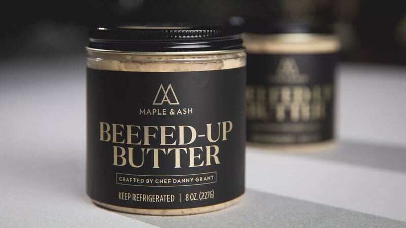 Beef Jus-Infused Butters