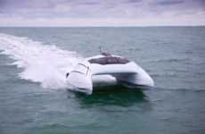 Futuristic Luxe Catamarans
