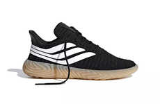 Soccer-Inspired Knit Sneakers