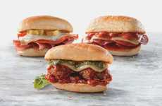 Miniature Italian Fare Sliders