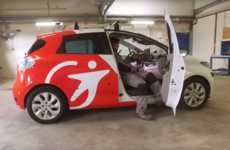 App-Controlled Self-Driving Cars