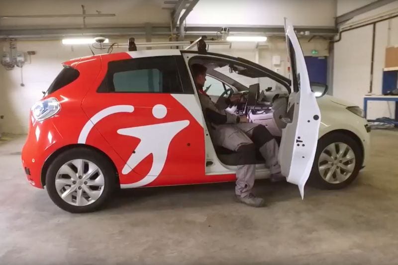 App-Controlled Self-Driving Cars