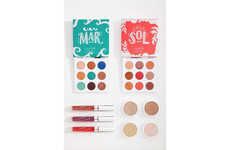 Dual-Themed Summer Cosmetic Palettes