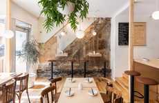 Wood-Framed Japanese Restaurants