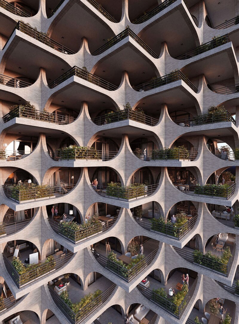 Modular Bauhaus-Style Buildings