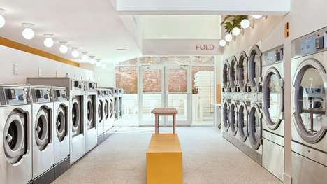 Convenient Cafe-Style Laundromats