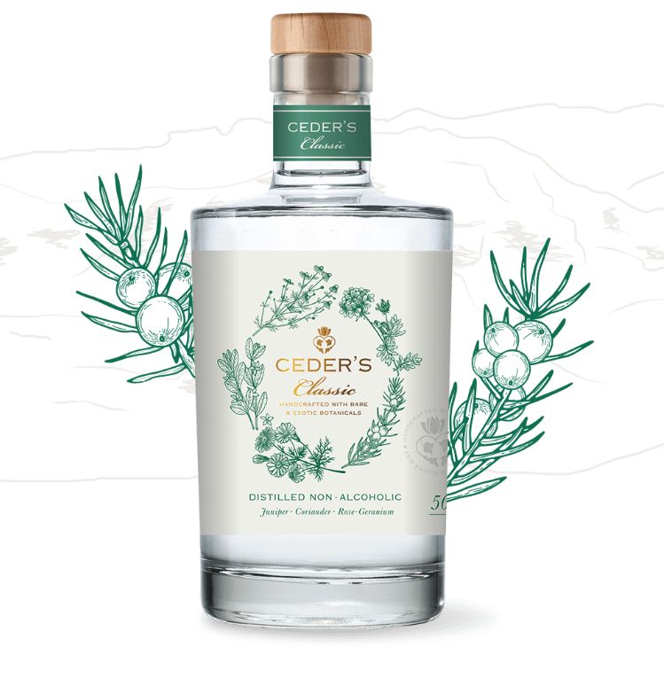 Non-Alcoholic Gin Spirits