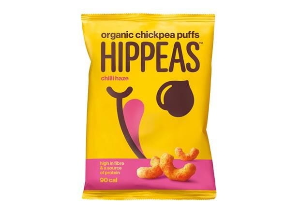 Piquant Puffed Chickpea Snacks