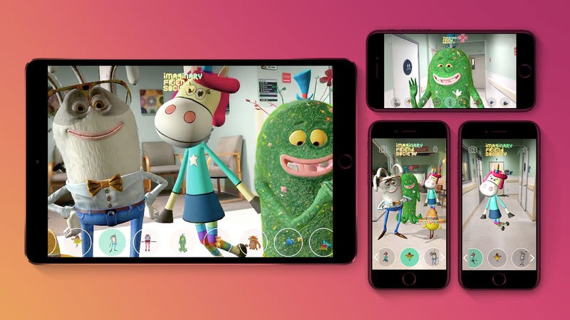 Whimsical AR Cancer Characters