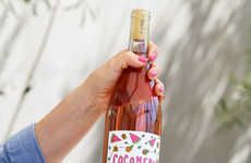 Scratch-n-Sniff Rosé Bottles