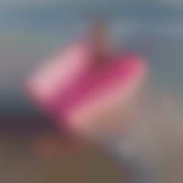 Pink Coffin-Shaped Pool Floats