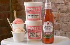 Rosé-Flavored Ice Creams