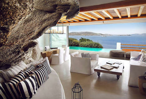 Luxe Cliffside Greek Retreats