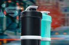Multi-Compartment Fitness Bottles