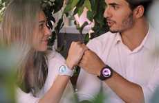 Chic Gradient Display Smartwatches